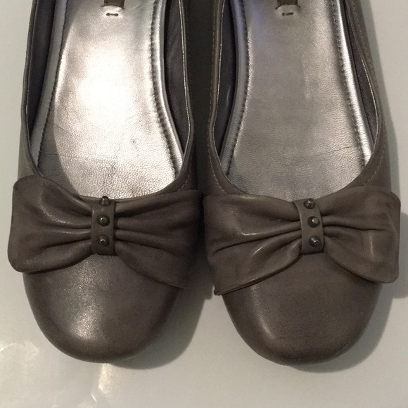 Ecco women’s shoes -slight wedge heel size 40 grey - Picture 2 of 5